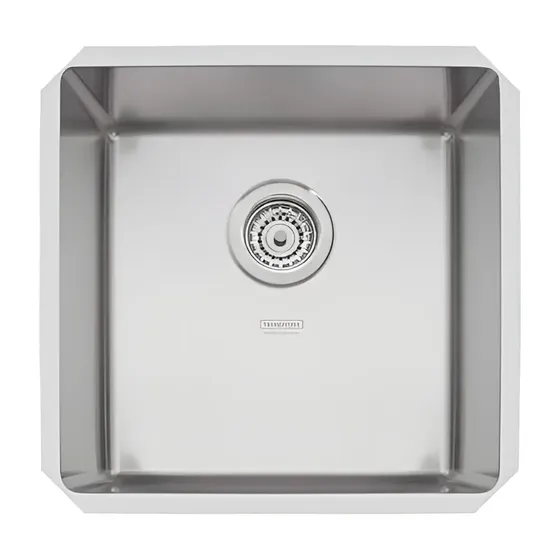 Tramontina cuba quadrum undermount 40x40 aço inox