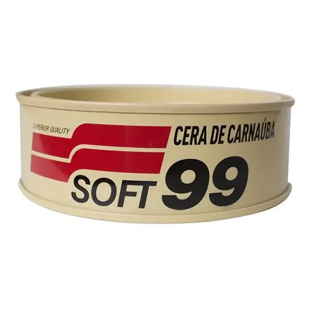 Cera Automotiva Soft99 Carnaúba Pasta 100g Proteção UV e Brilho