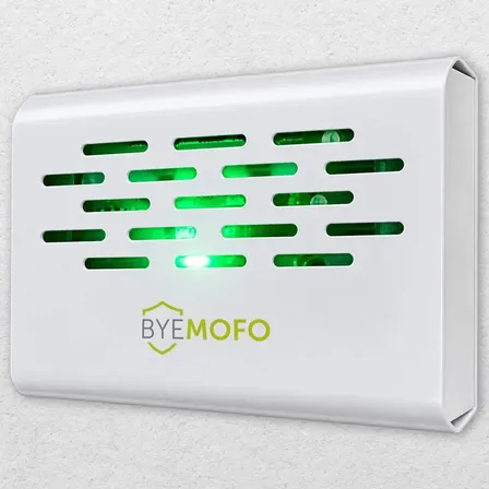 Antimofo Eletrônico Antiácaro Fungos Desumidificador Byemofo Branco 127