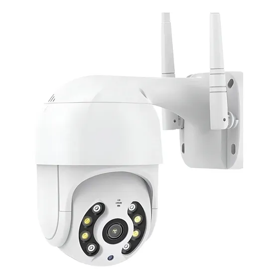 Camera segurança Chic Shine gira 320° Smart Ip Wifi Icsee Dome Full Hd Cor Branco