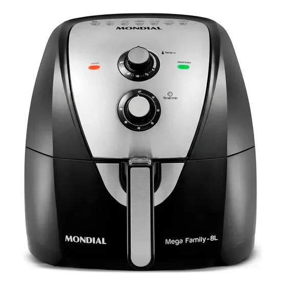 Fritadeira Air Fryer Mondial Mega Family 8l Afn-80-bi - Cor Preto
