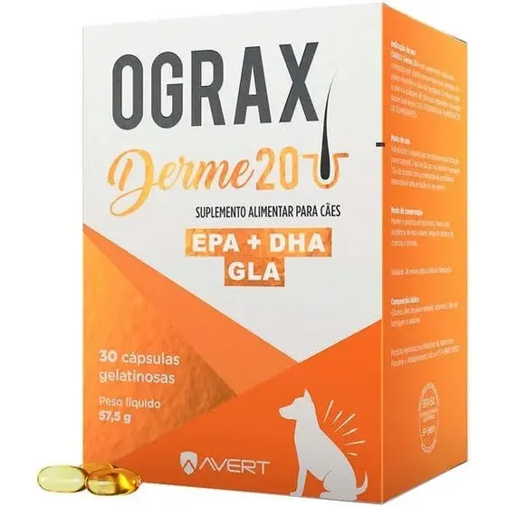 Ograx Derme 20 Epa dha 30 Capsulas Avert