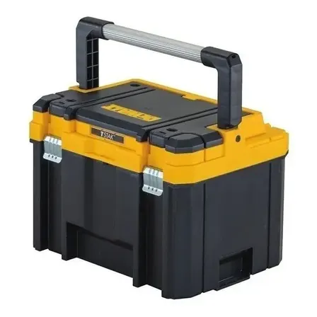 Caixa De Ferramentas Resistente Dewalt Dwst17814 Capacidade De 30kg Preto/amarelo