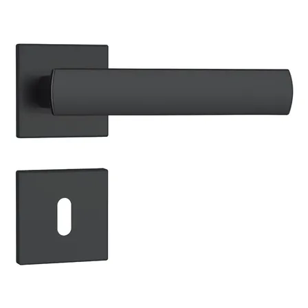 Fechadura Porta Interna Quarto Stam 813/35 Preto Fosco Rq1