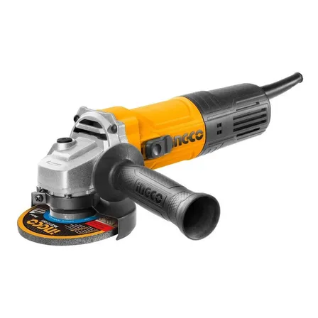 Esmerilhadeira Angular 900w Profissional Ag900285-9- Ingco Cor Amarelo Frequência 50/60 127v 50 Hz/60 Hz