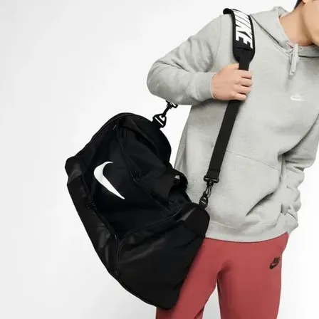 Bolsa Nike Brasilia (média) (60l) Preta Cor Preto Liso