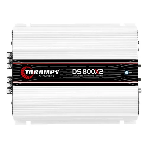 Taramps Modulo Ds800x2 2 Ohms 800 Rms Amplificador 800w 2 Canais Som Automotivo 800 Watts Full Range Alta Definiçao