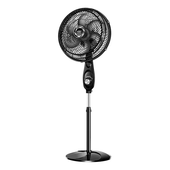 Ventilador de Coluna 30cm Turbo, Mondial, Preto/Prata, 50W 6 Pás VT-30C-NB