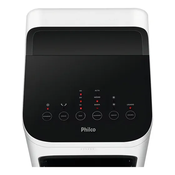 Climatizador De Ar Quente E Frio Com Controle Remoto Philco Cor Branco