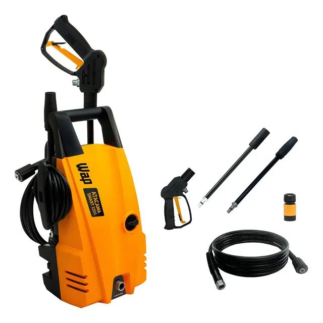 Lavadora Alta Pressão 1400w 1500psi Wap Atacama Smart 2200 Amarelo 220v 60hz