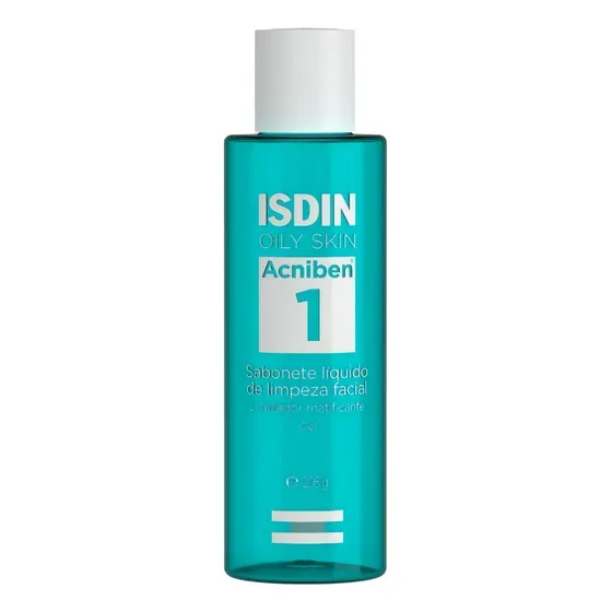 ISDIN Acniben Sabonete Líquido Facial Antioleosidade em Gel 208g