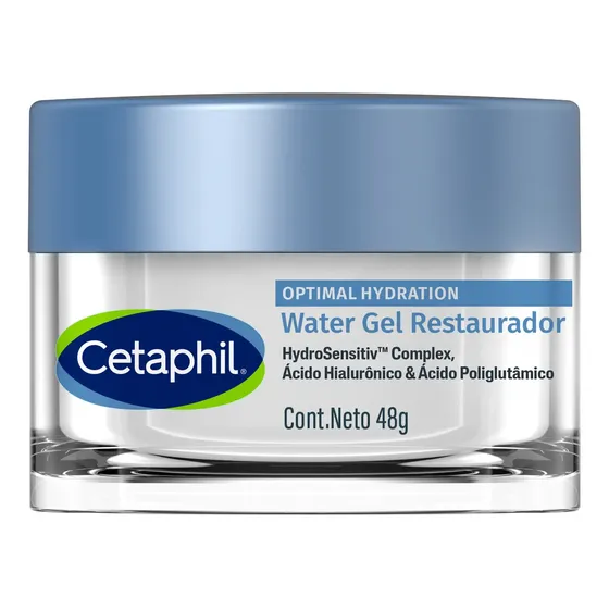 Cetaphil Optimal Hydration Water Gel Hidratante para Todo Tipo de Pele 48g