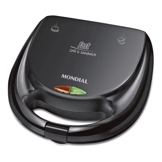 Sanduicheira Fast Grill e Sandwich Mondial 750W - S-12