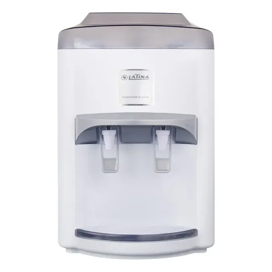 Purificador De Água Latina Pa355 Refrigerado com Compressor Branco e Fumê