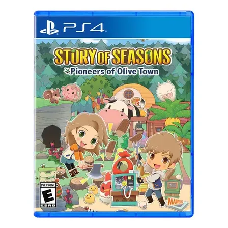 Jogo Ps4 Story Of Seasons Pioneers Of Olive Town Físico Rpg