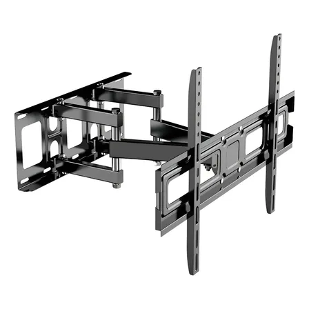 Suporte Para Tv Aquário Articulado De 37 A 80 Preto Para Parede