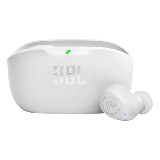 Fones De Ouvido True Wireless Jbl Wave Buds Branco
