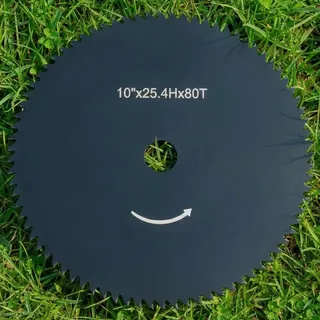 Disco de Corte KNakasaki 80 Dentes para Roçadeira Universal 25,4mm com Adaptador 20mm