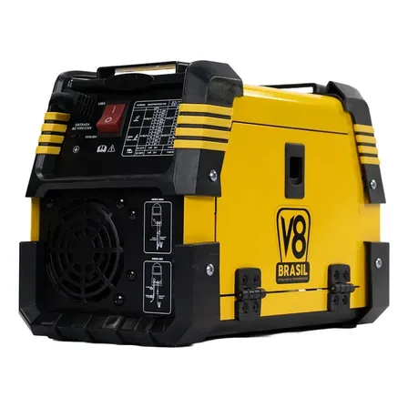 Máquina De Solda Inversora 150a Mig Sem Gás Tig Mma V8 Brasil 150i