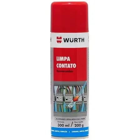 Limpa Contato Spray 300ml Wurth -