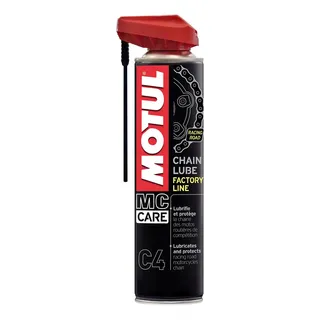 Lubrificante para corrente de moto c4 chain lube spray 400ml Motul