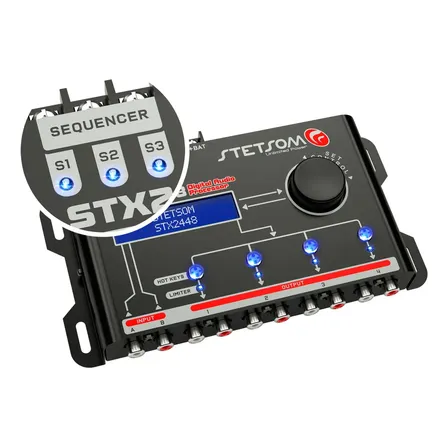 Processador Stetsom Equalizador Stx 2448 12v
