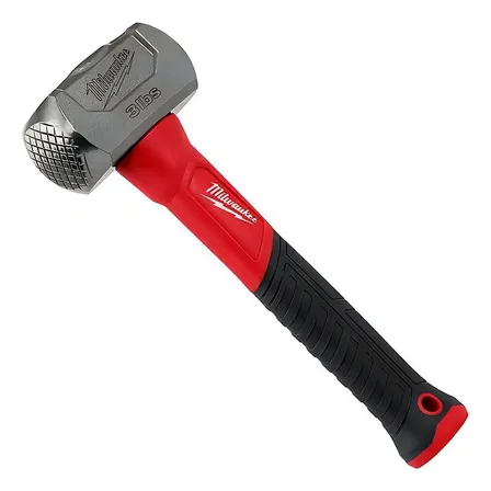 Martelo De Perfuração De Fibra De Vidro Milwaukee 48-22-9310 De 3 Libras