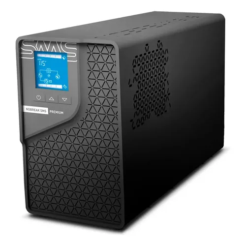 Nobreak SMS PREMIUM 1500VA Bivolt com Wi‑Fi | Onda Senoidal Pura | Compatível com PFC Ativo | Para Refrigeradores, Adegas, Impressora Laser e Equipamentos Sensíveis