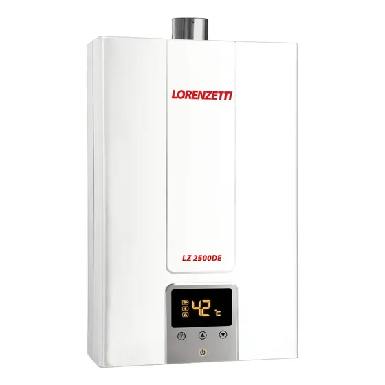 Aquecedor De Água Lz 2500de Glp Branco Lorenzetti