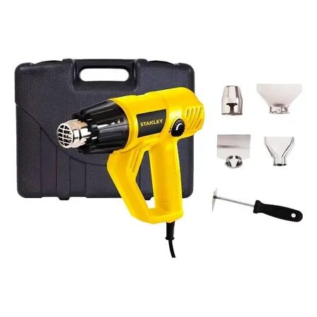 Soprador Térmico Stanley Stxh2000k Potência De 1800w Amarelo 220v