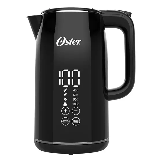 Chaleira Digital Oster 1,7l Com Controle De Temperatura Voltagem