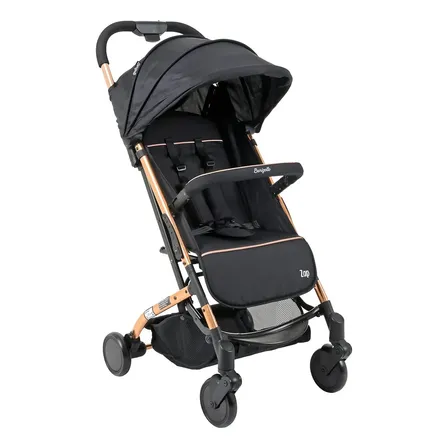 Carrinho De Bebê Zap Compacto Dobrável - Burigotto, Metal Cobre