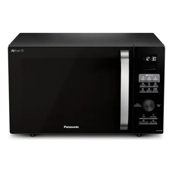 Microondas Panasonic 4 Em 1 Airfryer 30l Preto - Nn-cd89nbrun 127v