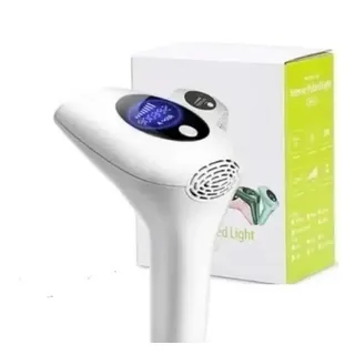 Depilador IPL Ipl Profissional para Corpo e Rosto Com 900.000 Disparos e 8 Intensidades