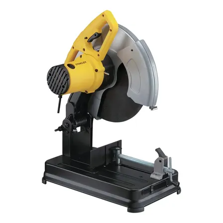 Serra De Corte Rápido 14 Stanley, Modelo Ssc22, 3 Posições De Ajuste, Ferramenta Ideal Para Construção, Potência 2200w Cinza 220v