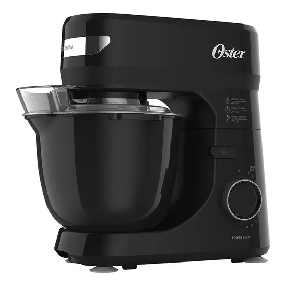Batedeira Planetária Oster 220v 4l 850w Black Iii Obat640 Preto