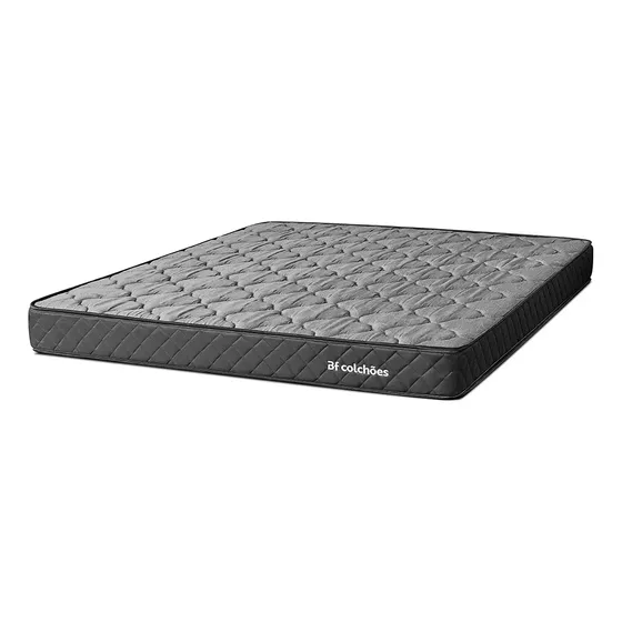 Colchão Queen Ortopédico Espuma D45 Extra Firme 17x158x198cm BF Colchões