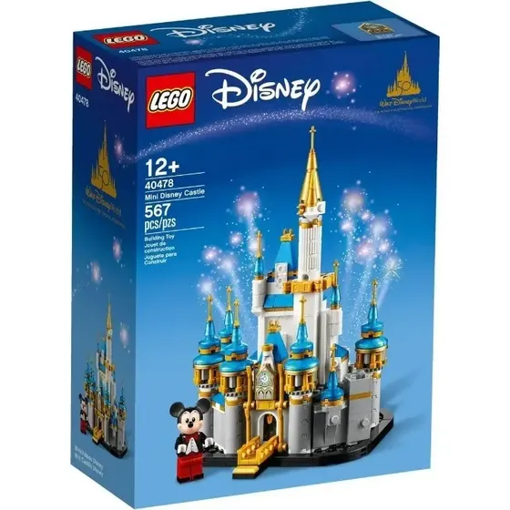 Lego Disney Mini Castelo - Edição Comemorativa 50 Anos 40478 Quantidade De Peças 567