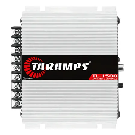 Módulo Amplificador Taramps TL 1500 Digital, 3 Canais e 390W RMS, para Som Automotivo
