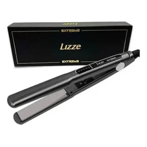 Prancha de Cabelo Lizze Extreme Profissional Cinza para Alisamento Rápido