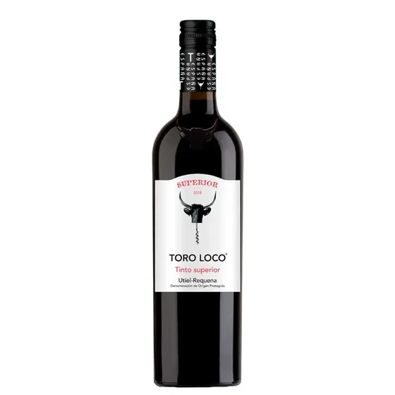 Vinho Espanhol Tinto Superior Toro Loco DOP 750ml