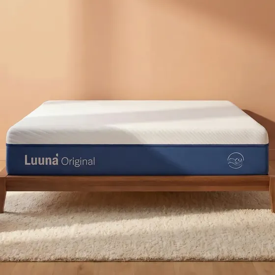 Colchão Queen Luuna Original Macio, Espuma 26cm com Bloqueio de Movimento, 10 Anos de Garantia
