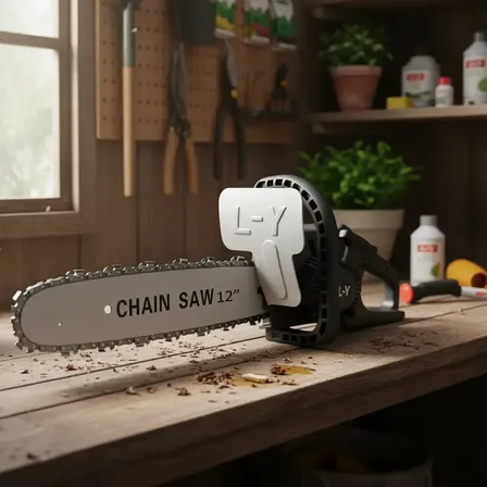 Motosserra Adaptador Chain Saw Eixo M14 Para Esmerilhadeira Jardim Cinza Awesome Gray