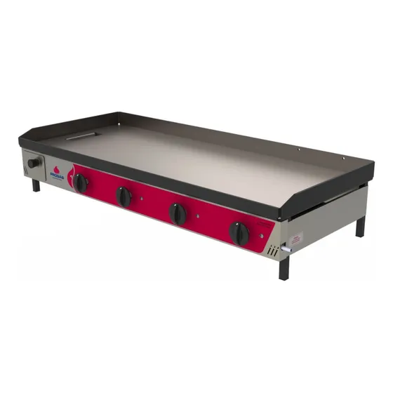 Chapa Lanche, Bifeteira Profissional 120 Cm Pr-1200g Progás Cor Cinza