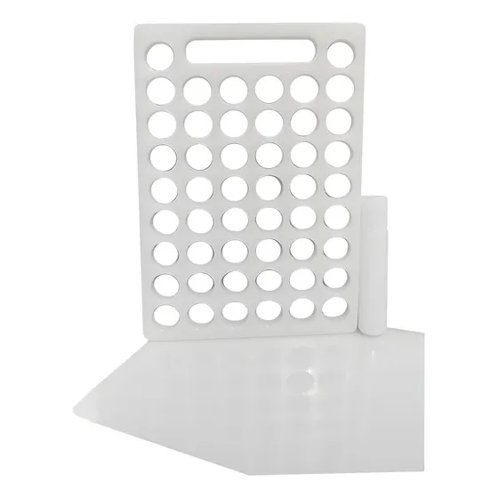 Placa Porcionadora De Docinhos Brigadeiro 50 Furos 10g
