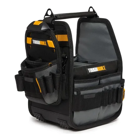 Bolsa Aberta Cliptech E Coleira De 20 Cm Toughbuilt Tb-ct-180-8 Cor Preta Preto