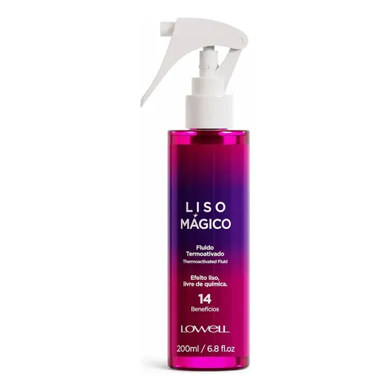 Lowell Liso Mágico - Spray Termoativo 200ml