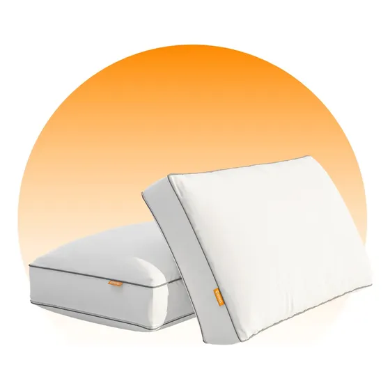 Kit Com 2 Travesseiros De Microfibra Ajustáveis Emma Branco