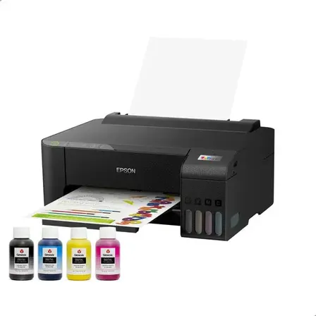 Impressora Wi-fi Ecotank Cor Epson Ecotank L1250 Sublimática Preto 127/220v