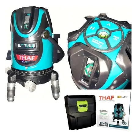 Nível Laser Verde 5 Linhas 360º 3d